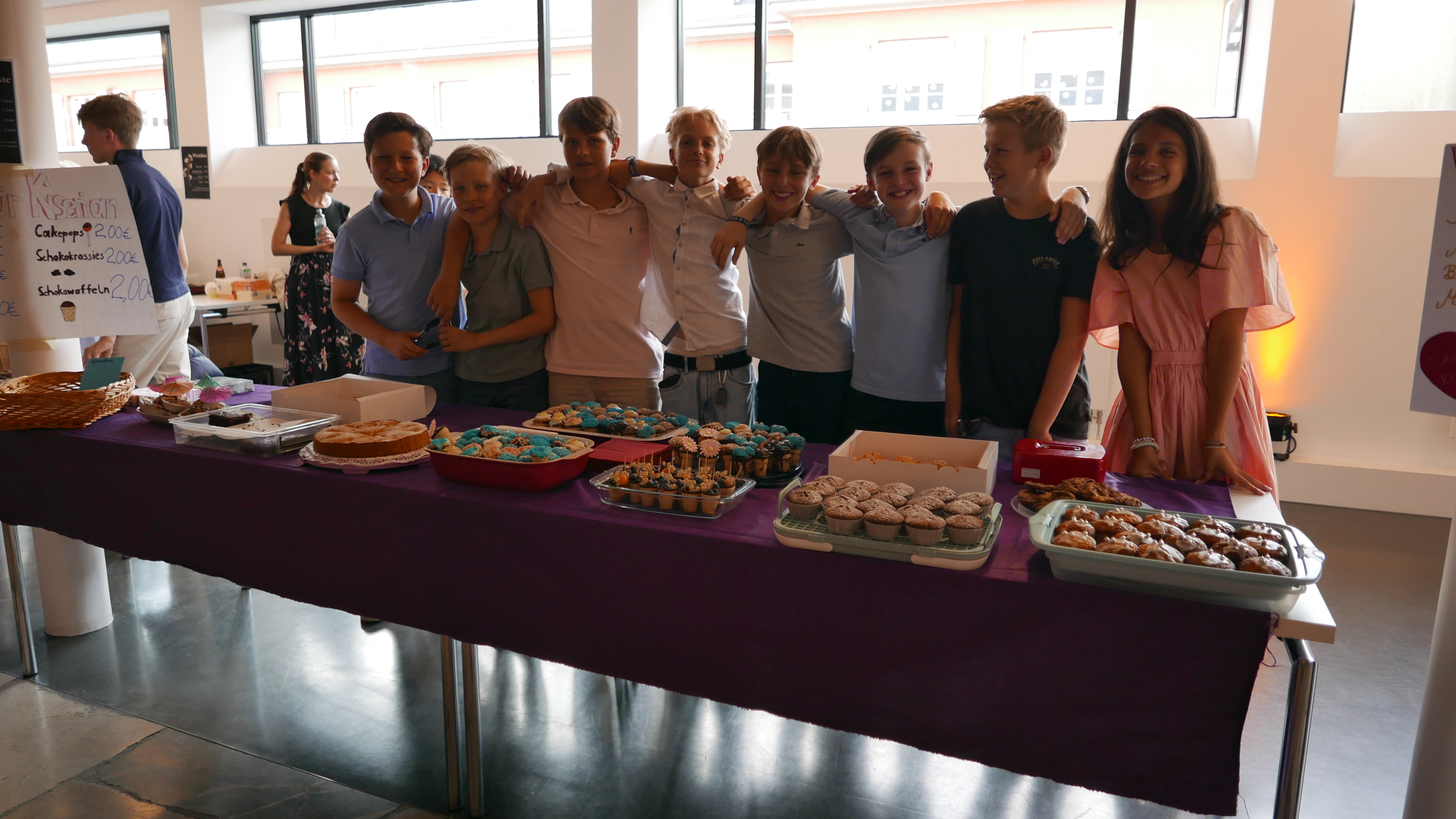 Catering der Klasse 6d